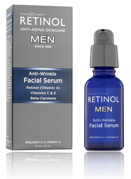 RETINOL Anti Wrinkle Facial Serum - for Men (2-PACK) - ADDROS.COM